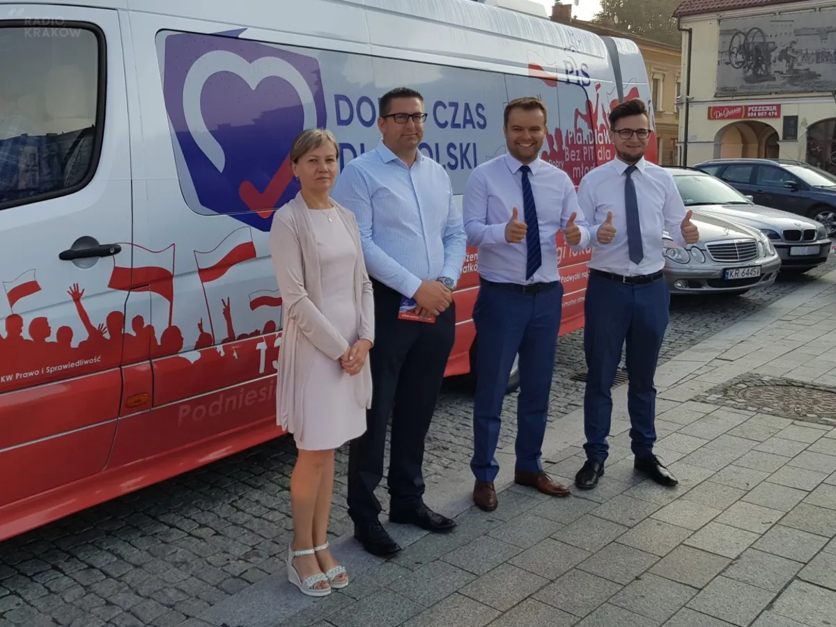 Kandydaci Prawa i Sprawiedliwości w okręgu chrzanowskim ruszyli w sobotę na spotkania z wyborcami w terenie