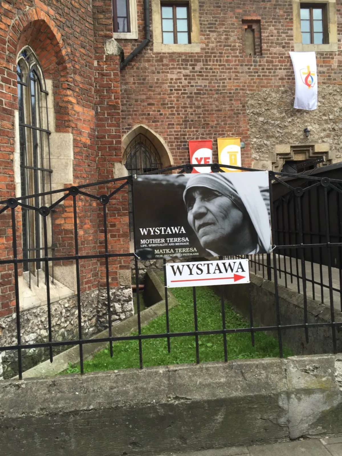Matka Teresa z Kalkuty - wystawa w kościele św. Katarzyny