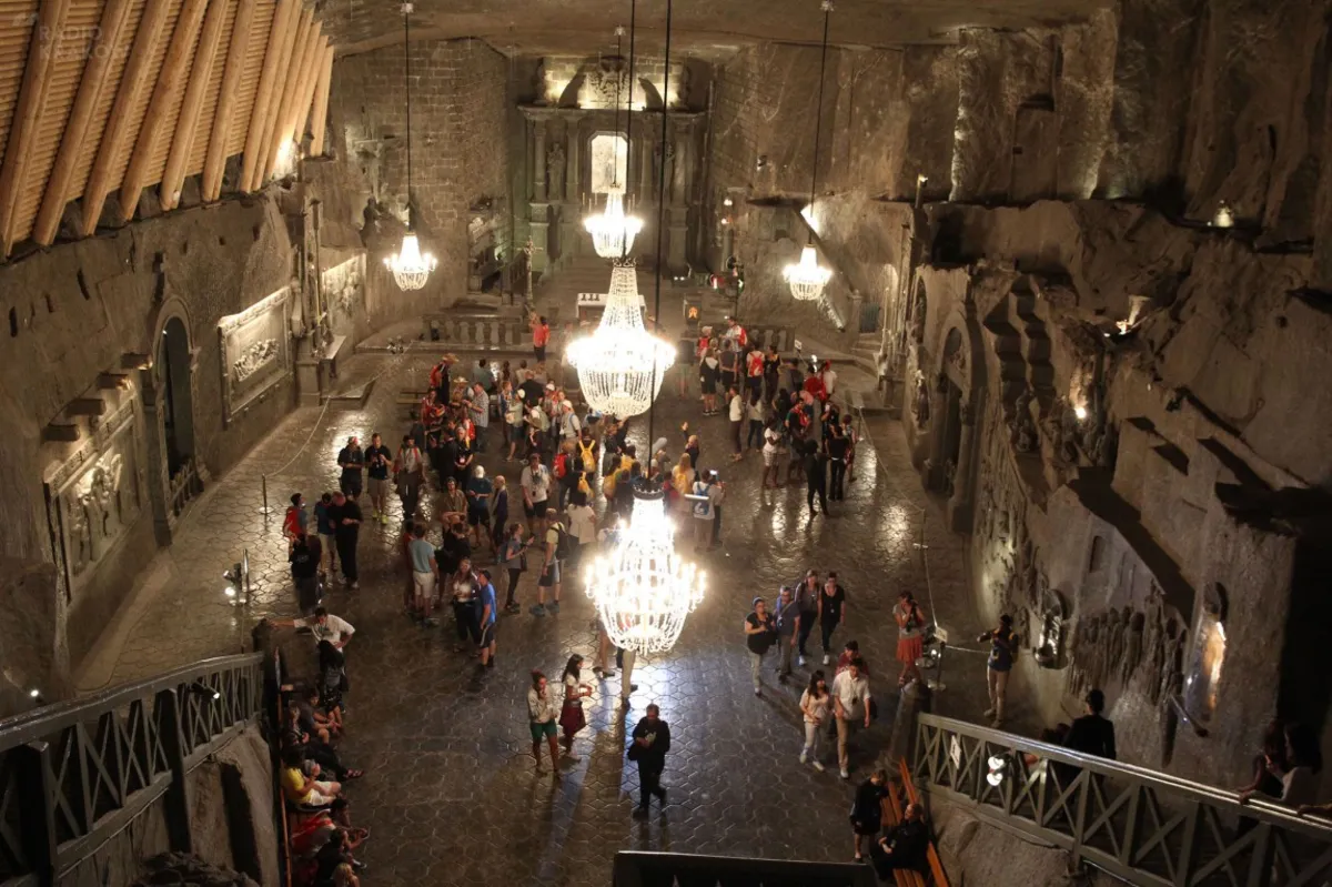 ŚDM: rekordowa liczba zwiedzających w Kopalni Soli w Wieliczce