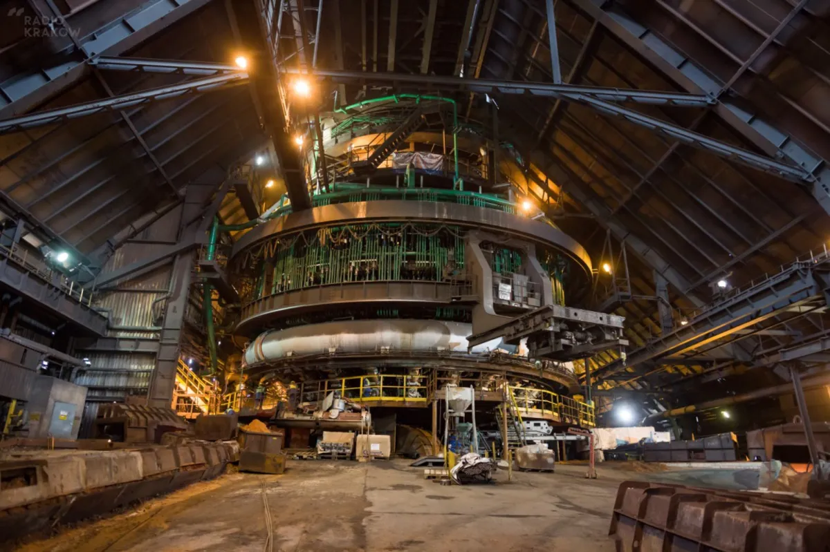 Wielki piec w hucie ArcelorMittal Poland już po remoncie