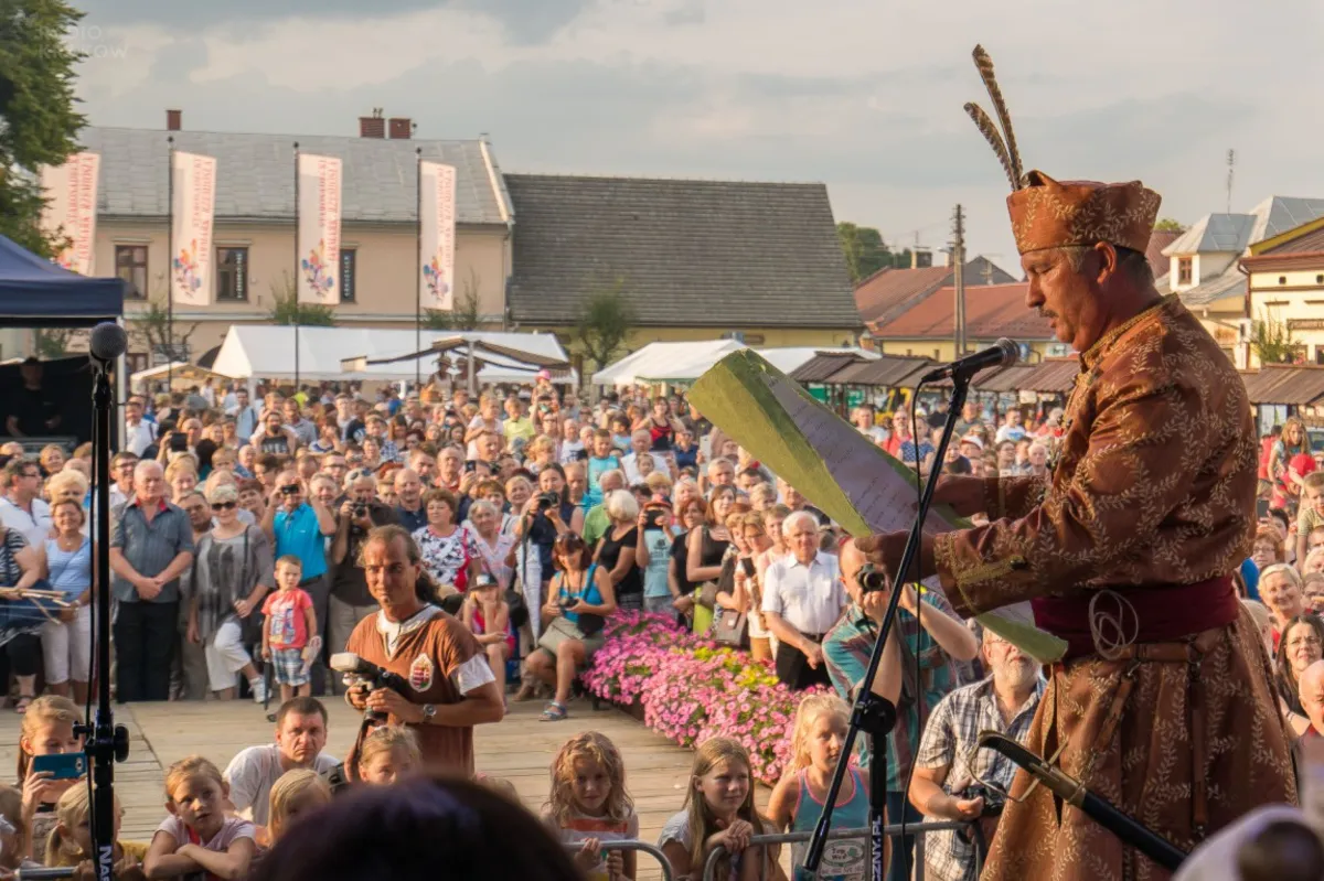 Inscenizacja przyjazdu Jana III Sobieskiego do Starego Sącza