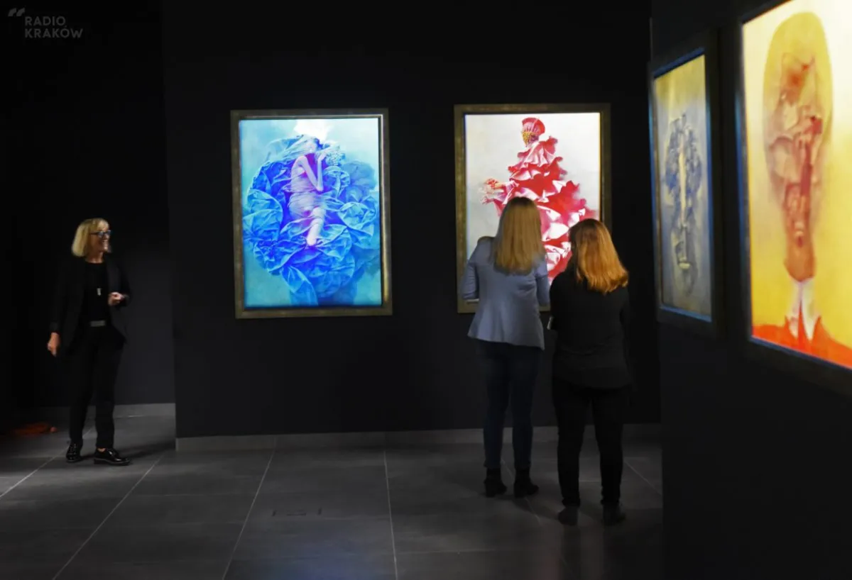 Otwarcie Galerii Zdzisława Beksińskiego w NCK. Ostatnie przygotowania 