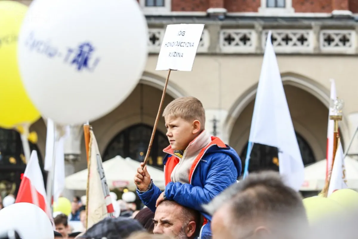 Marsz dla Życia i Rodziny - Kraków 9.10.16