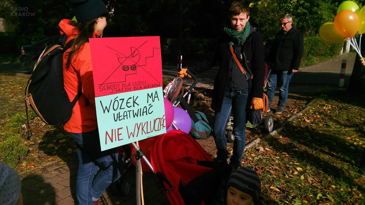 Wózkowa Masa Krytyczna - Kraków 15.10.16
