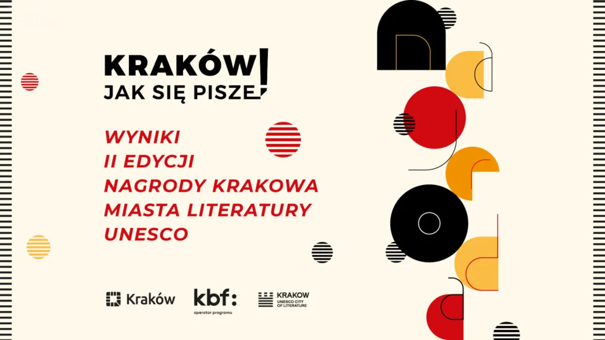 Znamy wyniki II edycji Nagrody Krakowa Miasta Literatury UNESCO