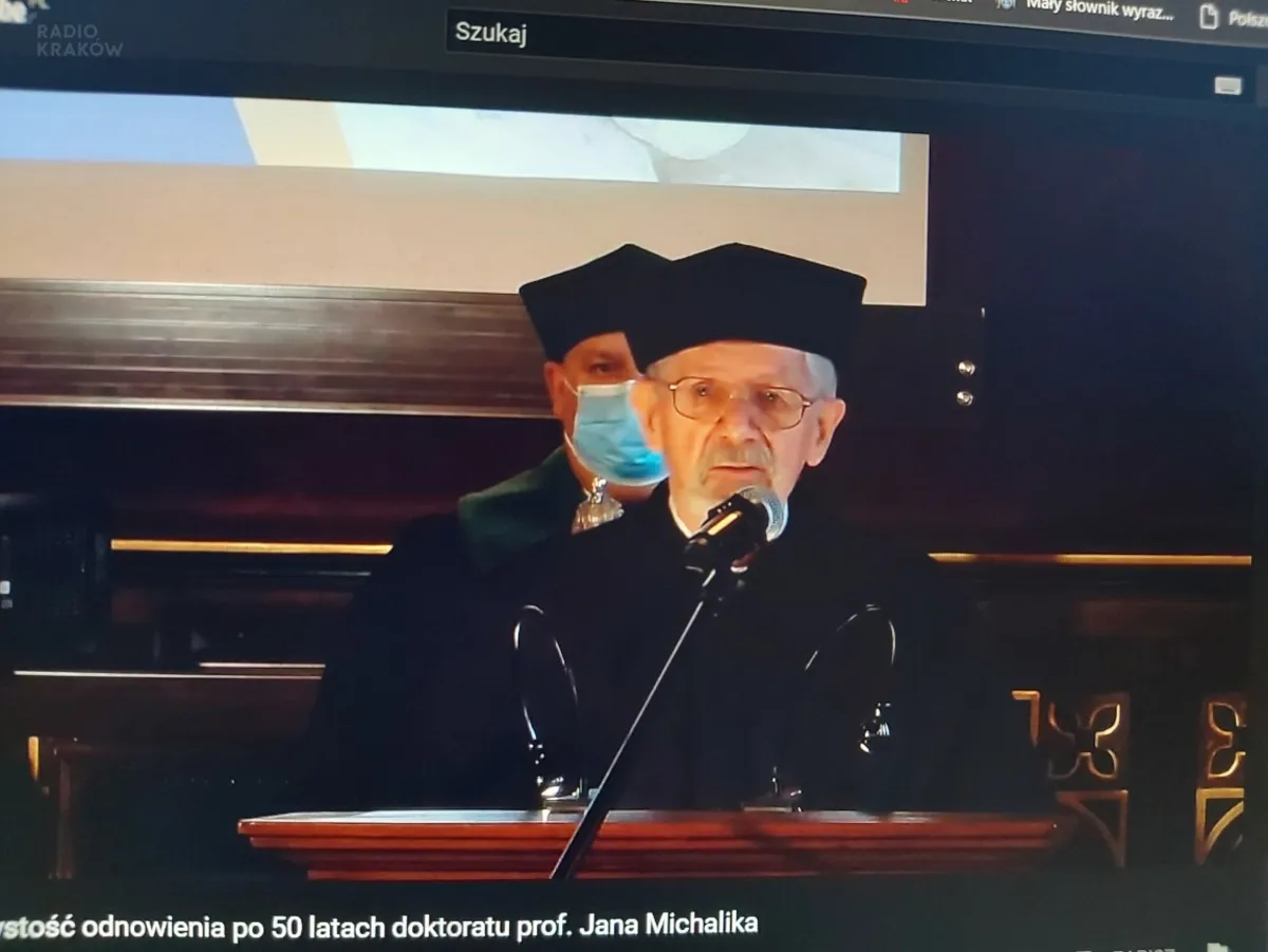 50 lecie doktoratu Profesora Jana Michalika