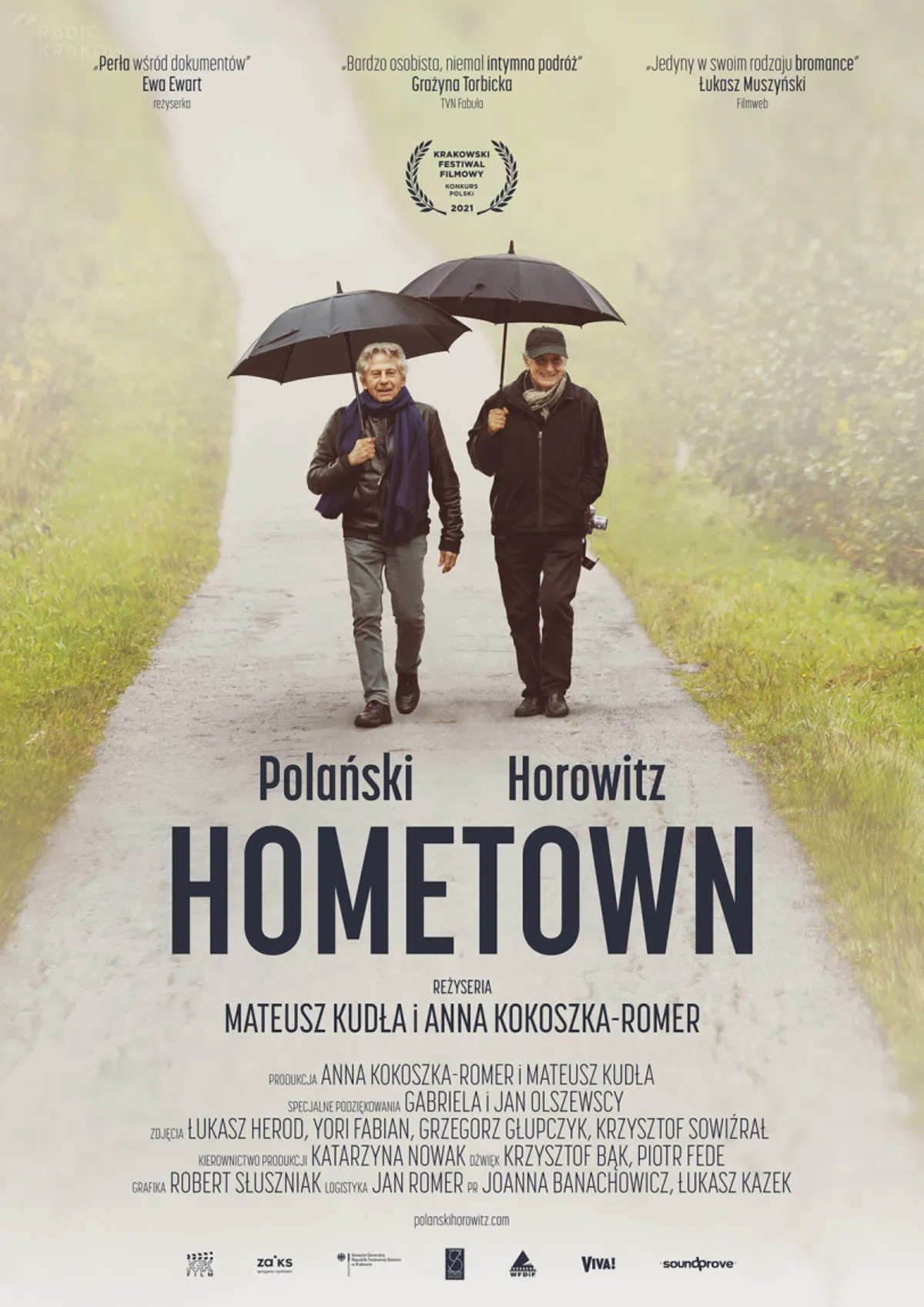 Film z Romanem Polańskim i Ryszardem Horowitzem otworzy 61. Krakowski Festiwal Filmowy