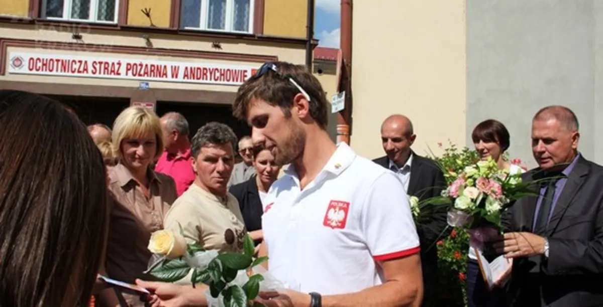 Rodzinny Andrychów powitał olimpijczyka (ZDJĘCIA)