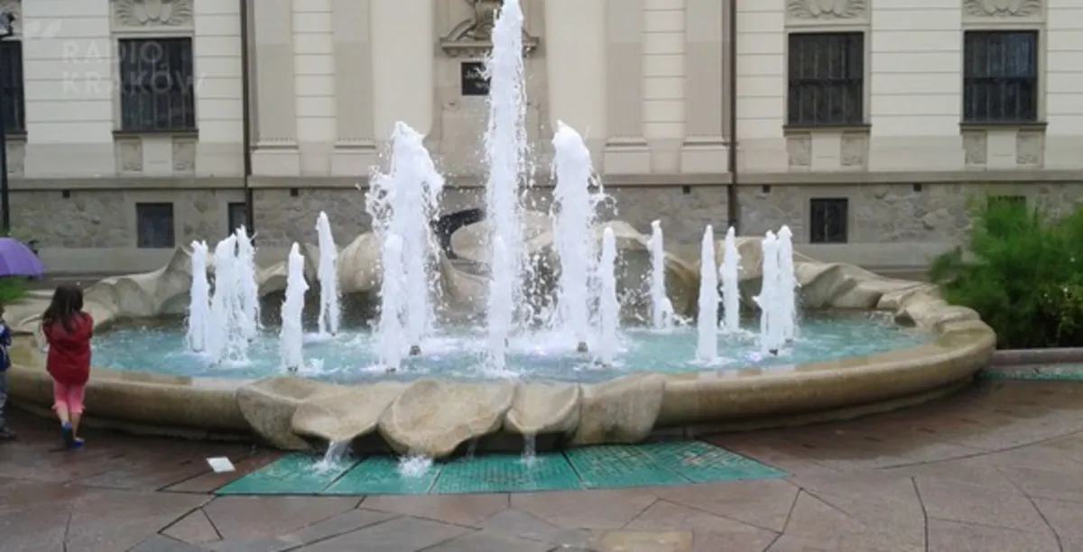 Fontanna jak przed wypadkiem