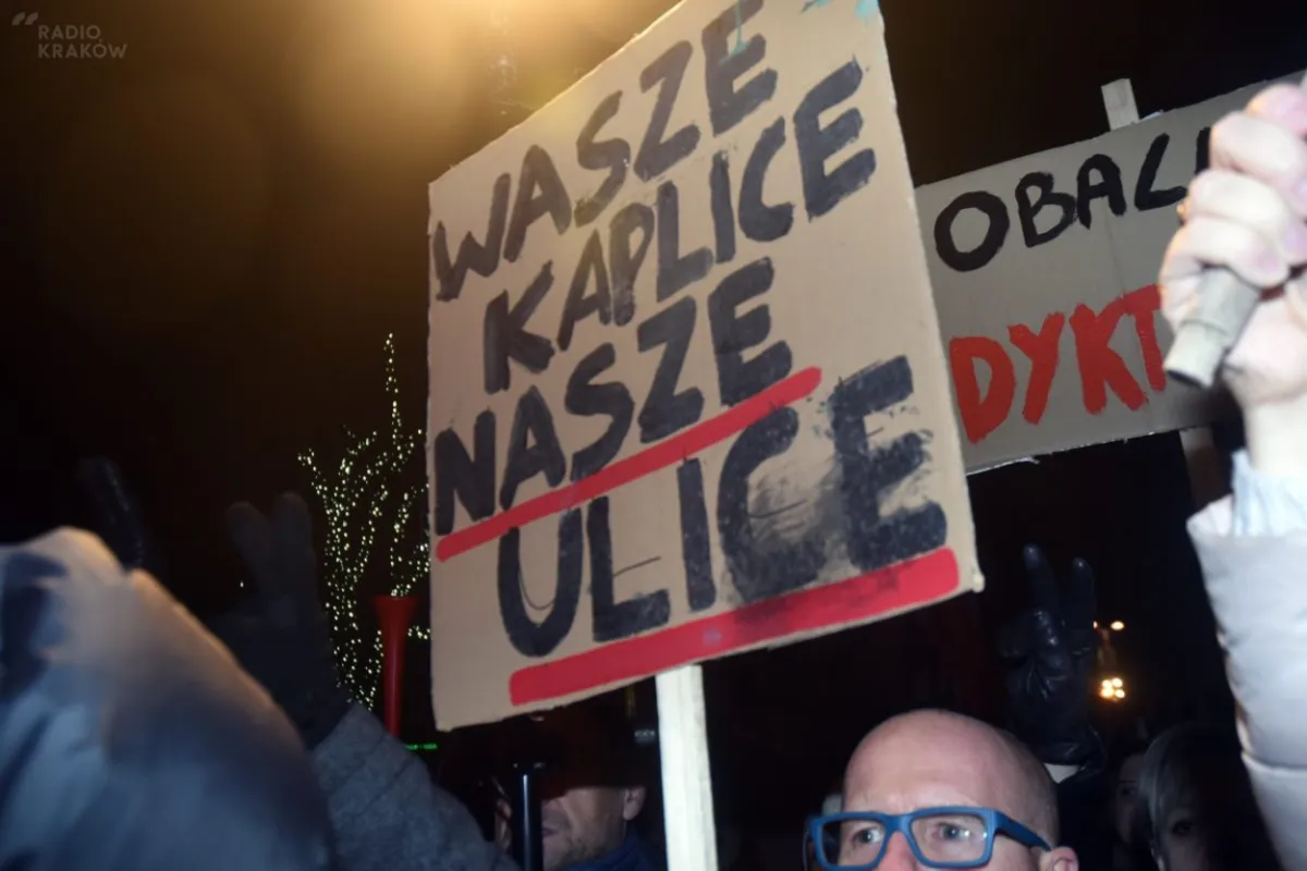 Strajk obywatelski 13 grudnia w Krakowie