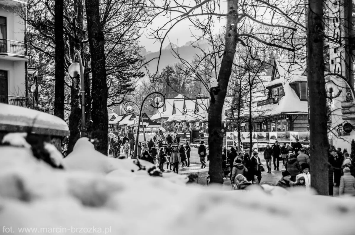 Kilka kadrów z Zakopanego. Fot. Marcin Brzózka