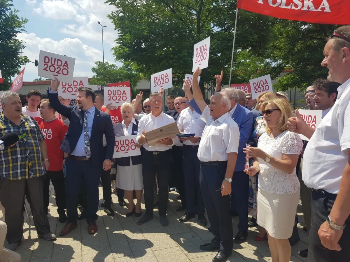 Duda: Jest tylko jeden kandydat, który jest gwarantem przyszłości Polski