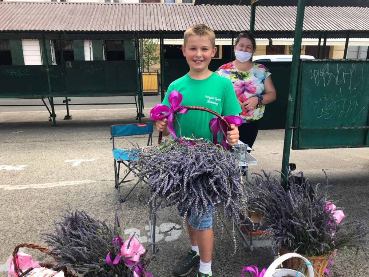 11-latek buduje Wiejski Ogród Botaniczny