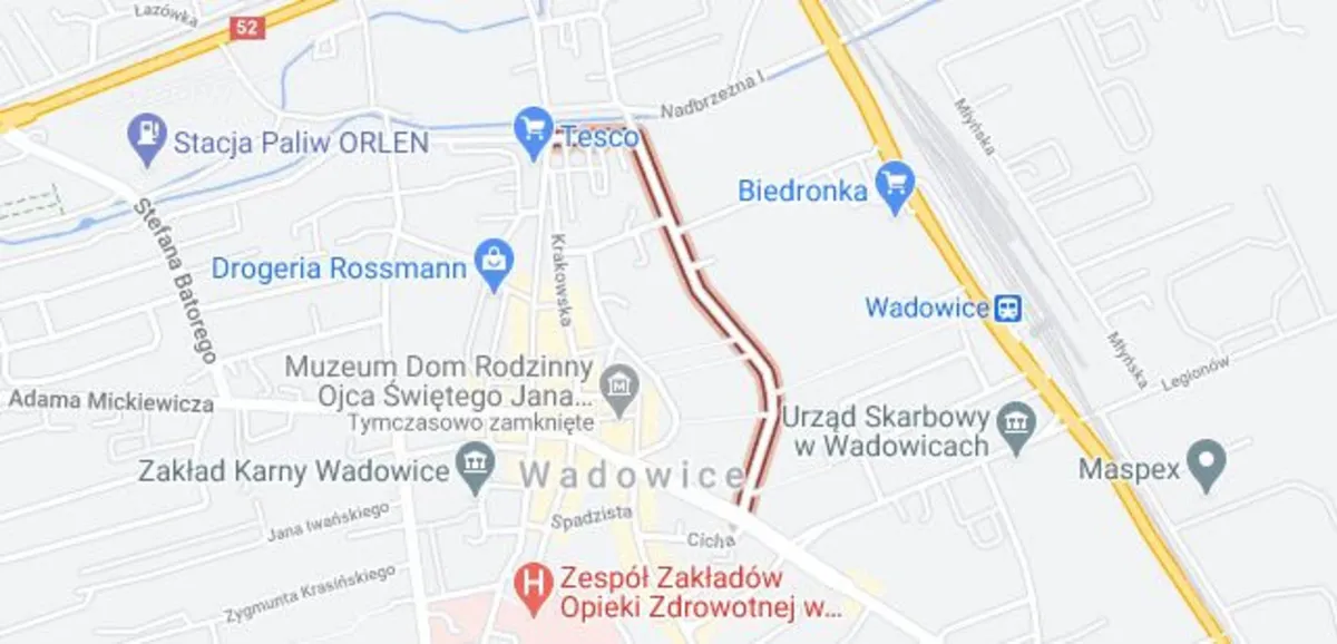 Wadowice kończą przebudowę jednej z głównych ulic