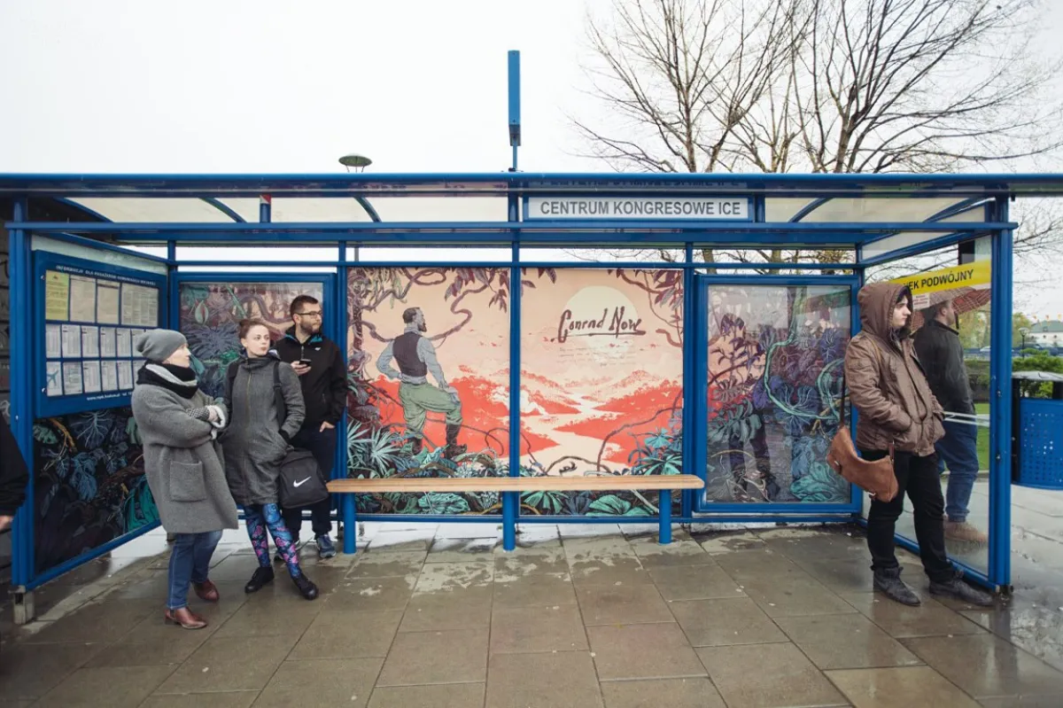 Literackie przystanki tramwajowe