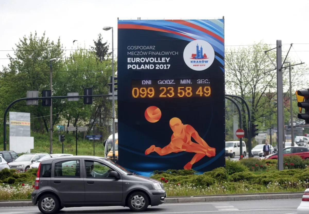 Zegar odmierza czas do startu mistrzostw Europy w siatkówce