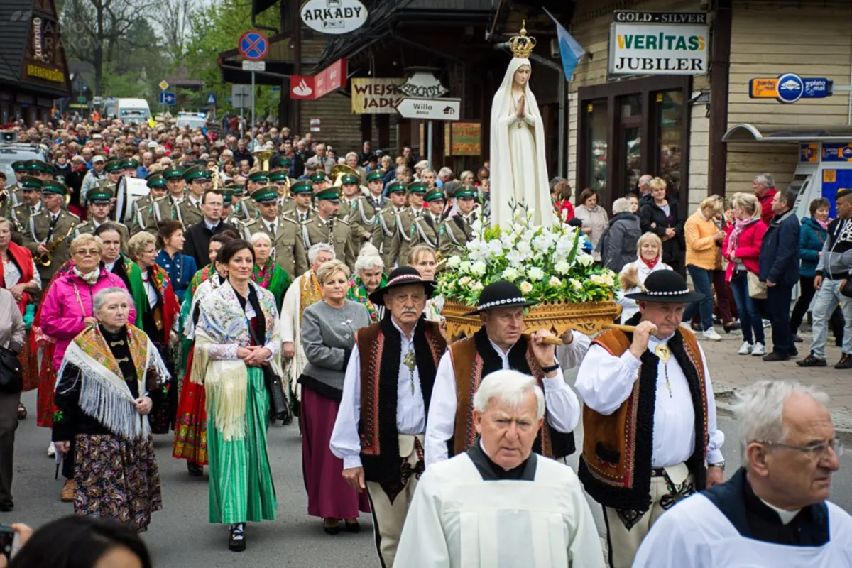 Uroczystości fatimskie w Zakopanem