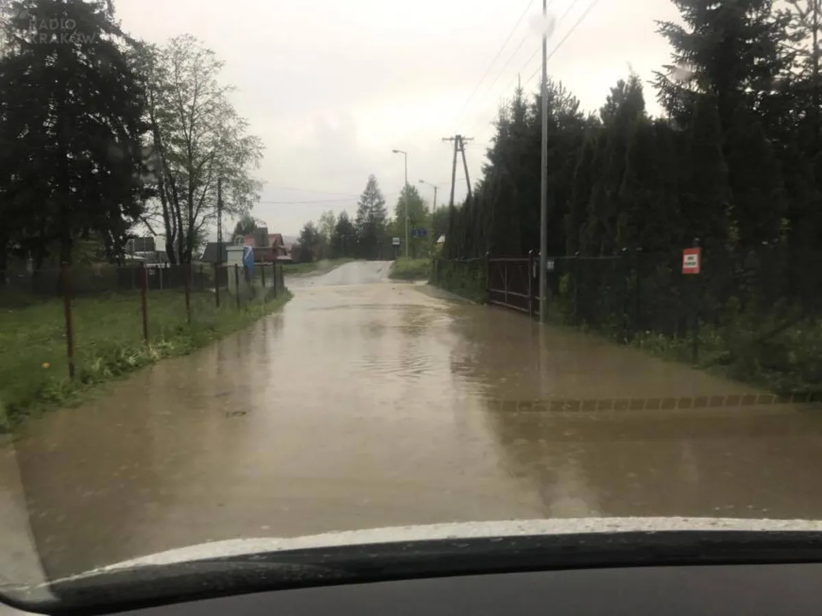 Nad Zakopanem i Kościeliskiem przeszła potężna burza z gradobiciem