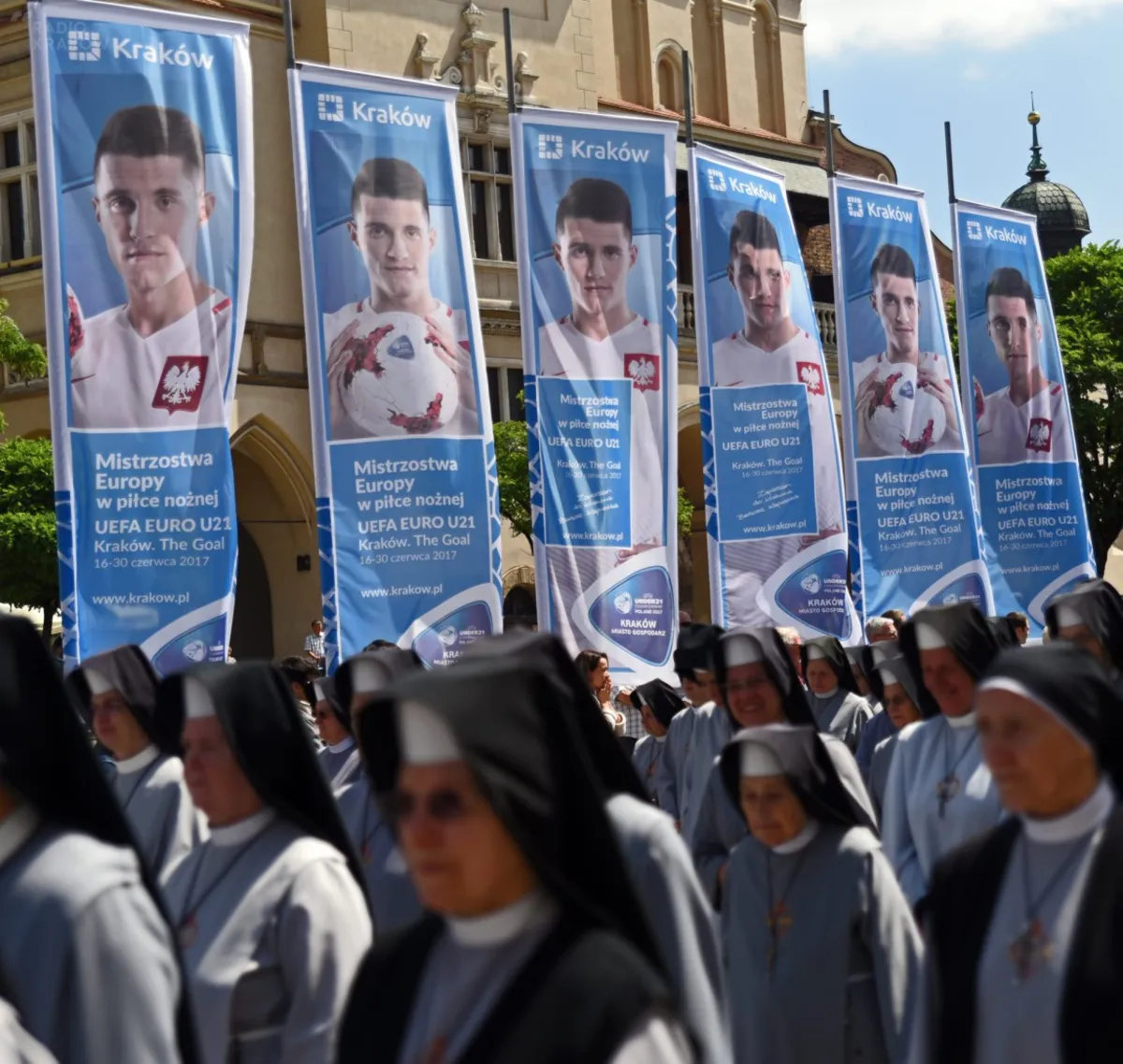 Procesja Bożego Ciała w kadrze Marka Lasyka