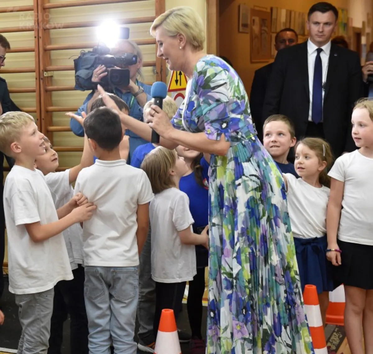 Lekcja bezpieczeństwa z pierwszą damą