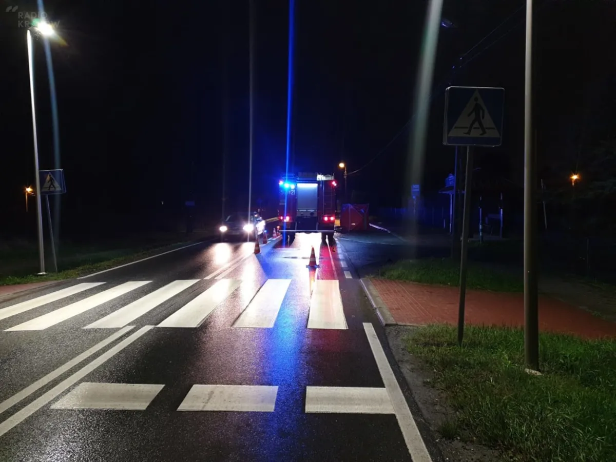 Niepołomice: Nietrzeźwy kierowca śmiertelnie potrącił pieszego