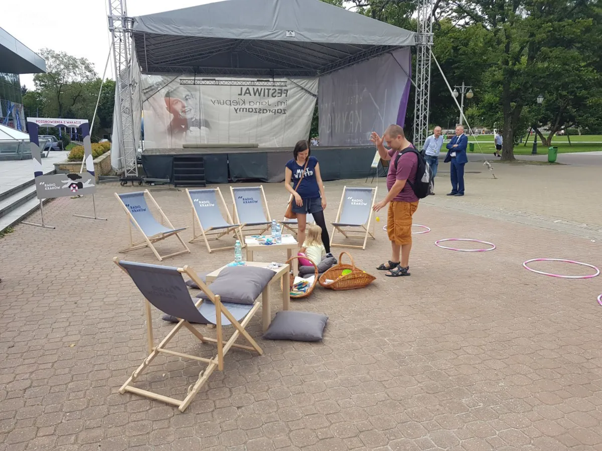 Radio Kraków w Krynicy 12.08/17
