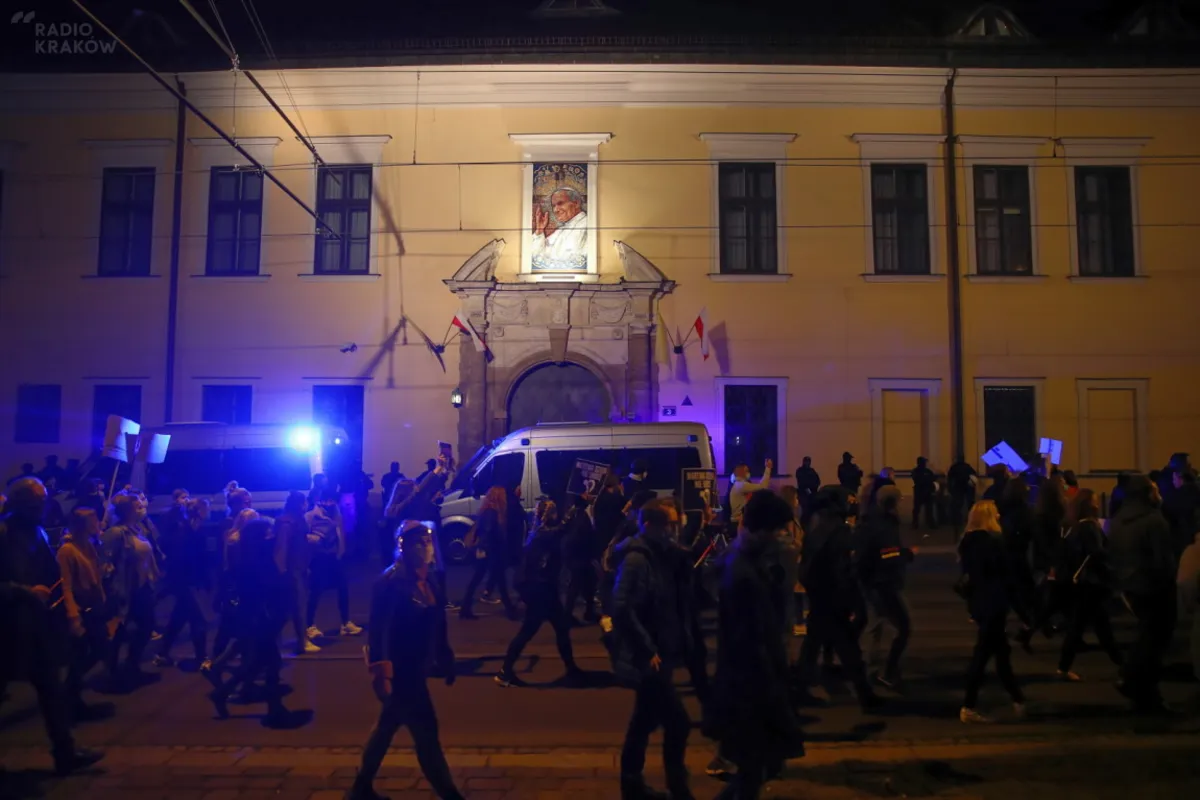 Protesty w Małopolsce przebiegły bez poważnych incydentów