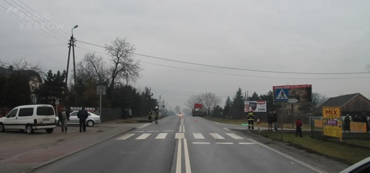 Dwóch pieszych zginęło na drogach w zachodniej Małopolsce