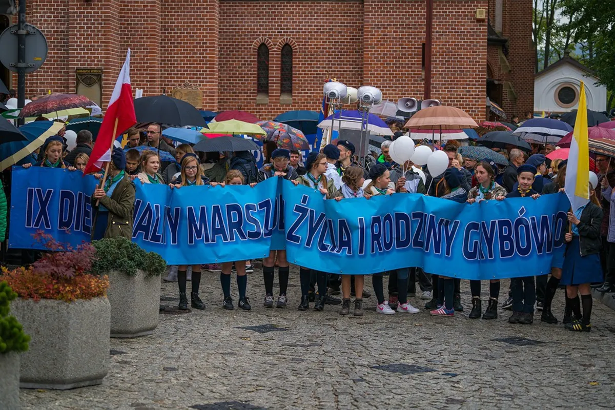 Marsz dla Życia i Rodziny w Grybowie
