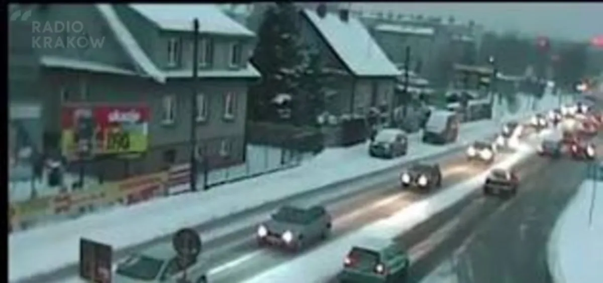 Autoserwis: Śnieg na  Podhalu .Ślisko na  drogach!