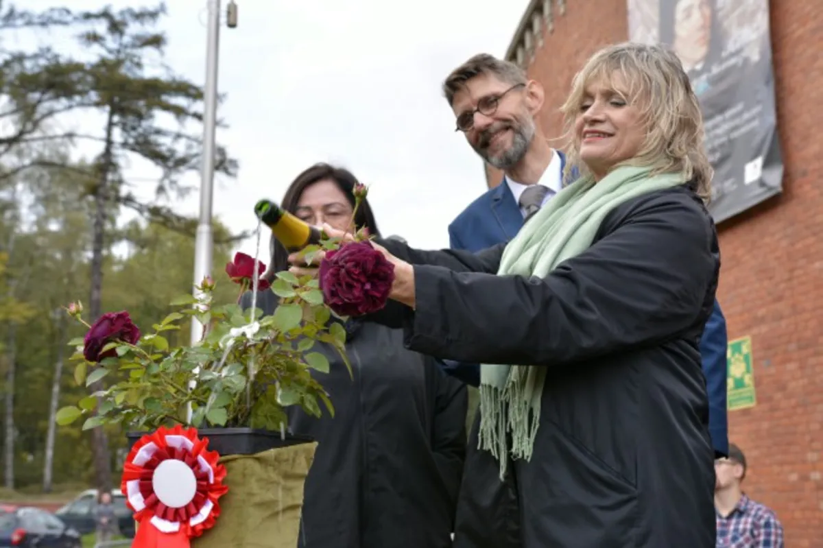 Uroczystości na kopcu Kościuszki