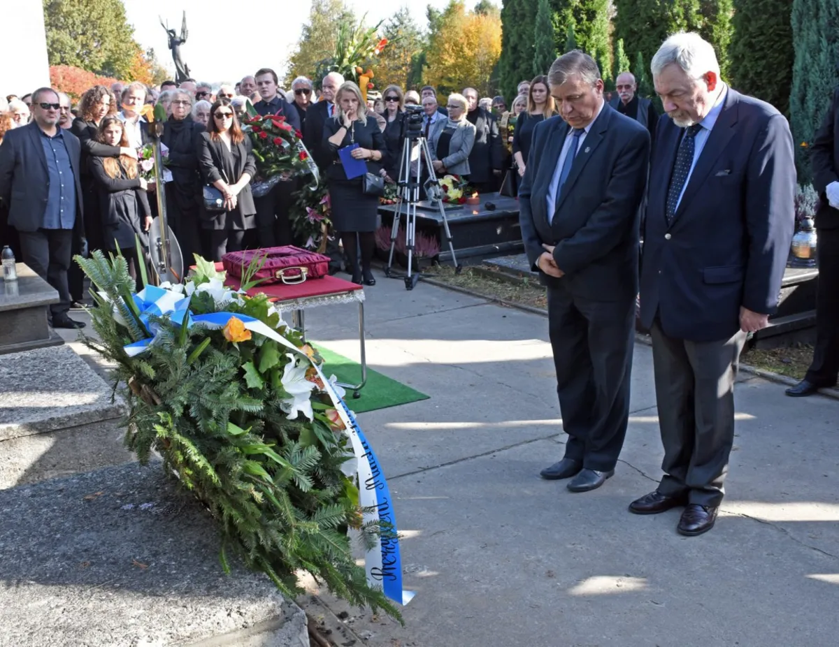 Pogrzeb prof. Bronisława Chromego