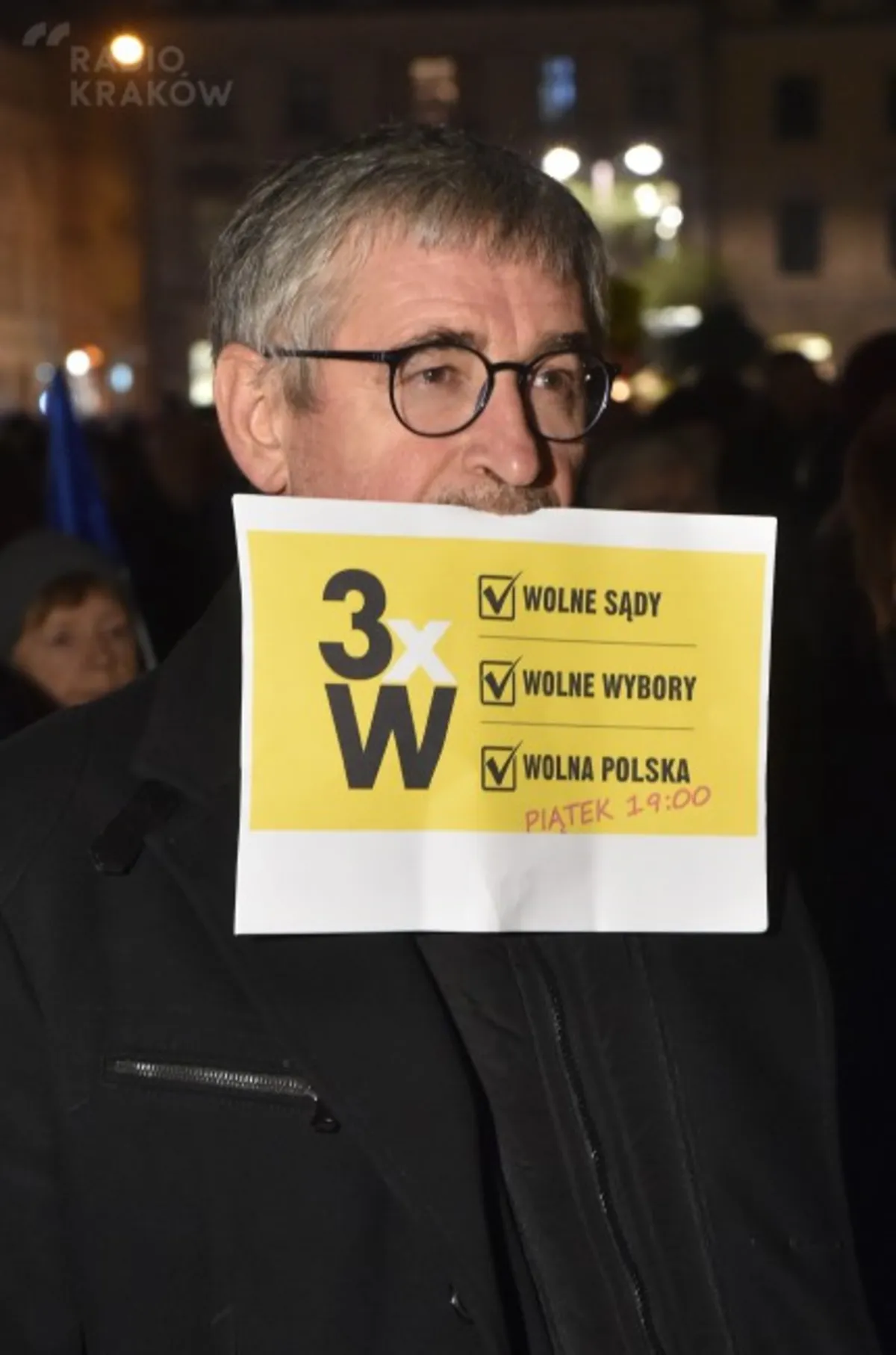 Krakowska manifestacja w obronie sądów