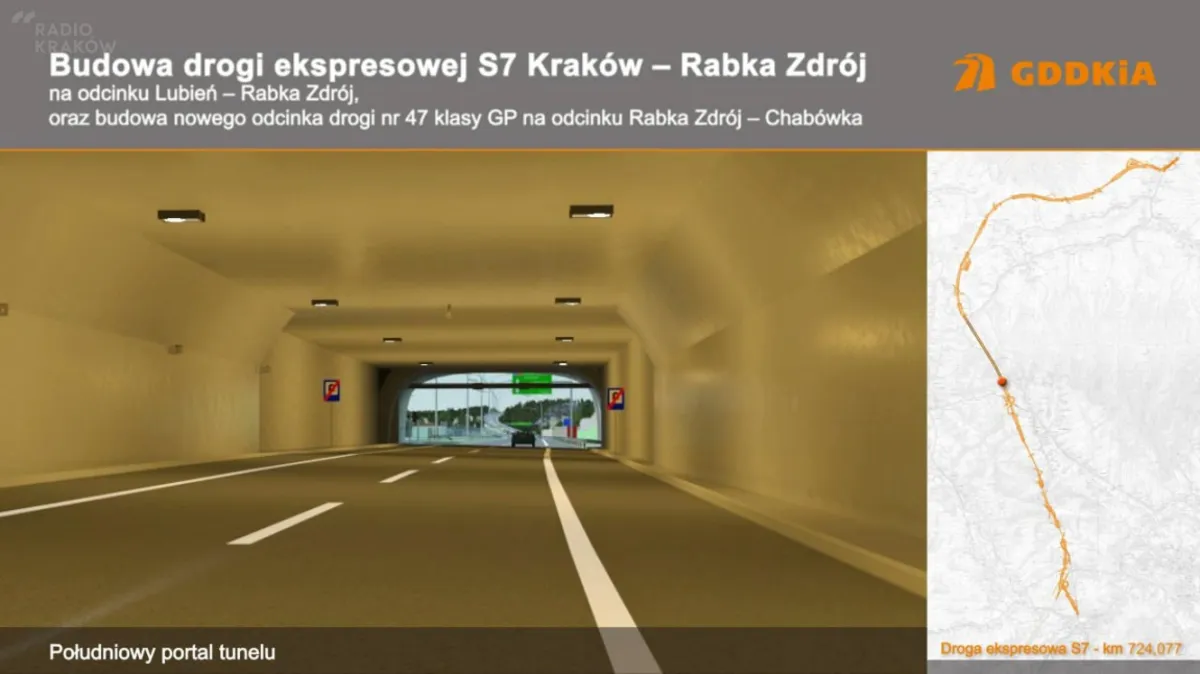 Przebudowa zakopianki: GDDKiA wyłoniła kolejnego wykonawcę. Włoska firma wybuduje tunel
