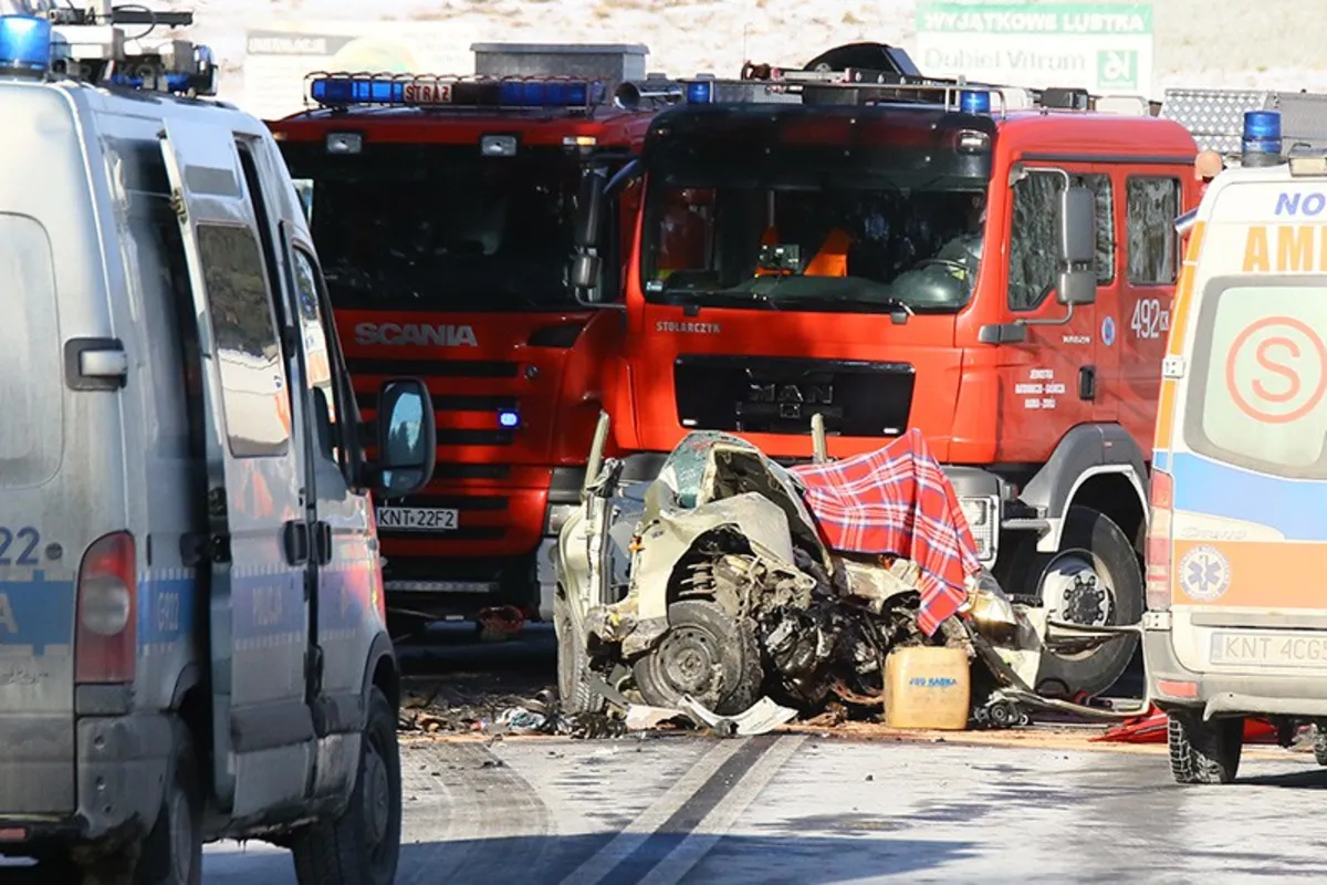 Śmiertelny wypadek w Rdzawce. Do wypadku doszło też w rejonie Białego Dunajca i Poronina