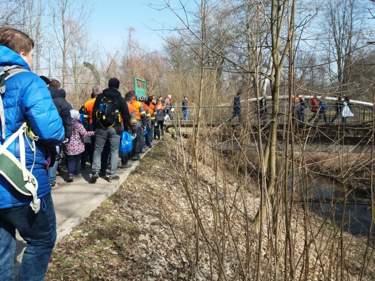 Wiosenne sprzątanie Dłubni