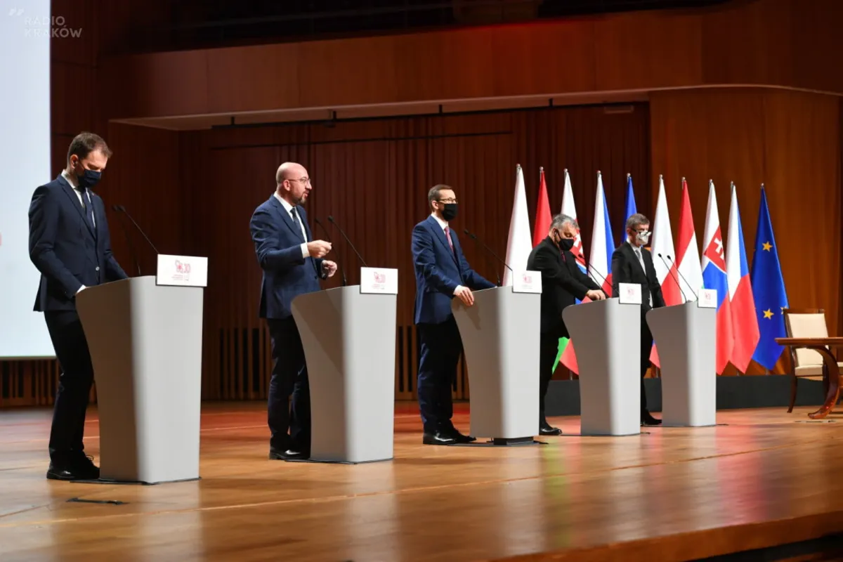 Szczyt Grupy Wyszehradzkiej w Krakowie; premierzy podpisali wspólną deklarację