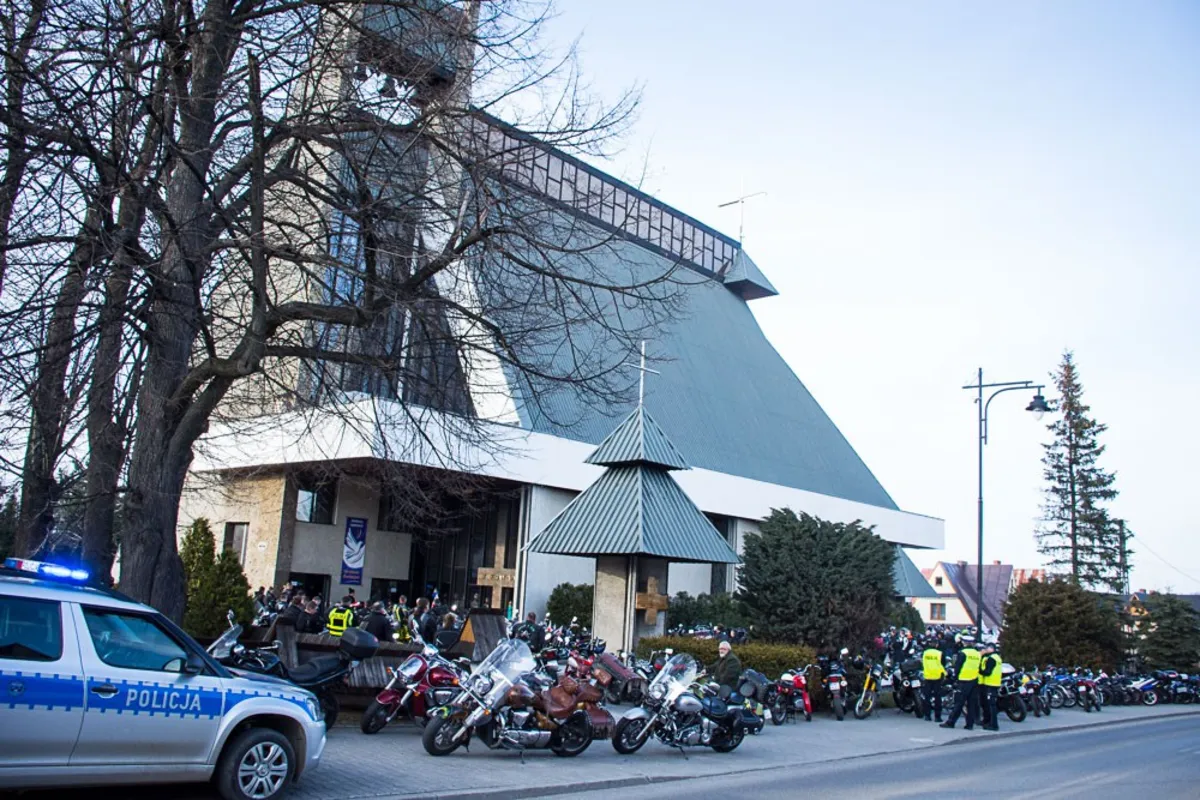 Nietypowy zlot motocyklistów w Bukowinie Tatrzańskiej