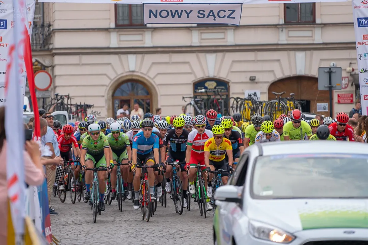 Nowy Sącz. IV Etap 29 Międzynarodowego Wyścigu Kolarskiego Solidarności