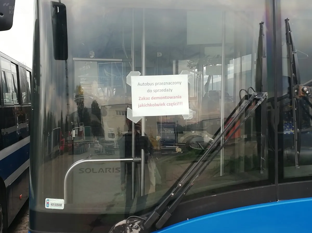 Krakowskie autobusy czekają na nowych właścicieli 
