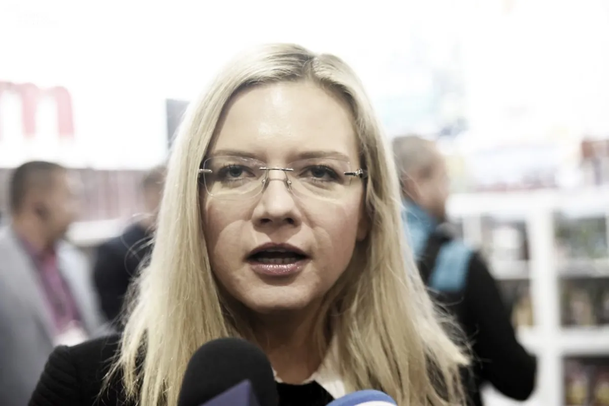 Małgorzata Wassermann na Targach Książki