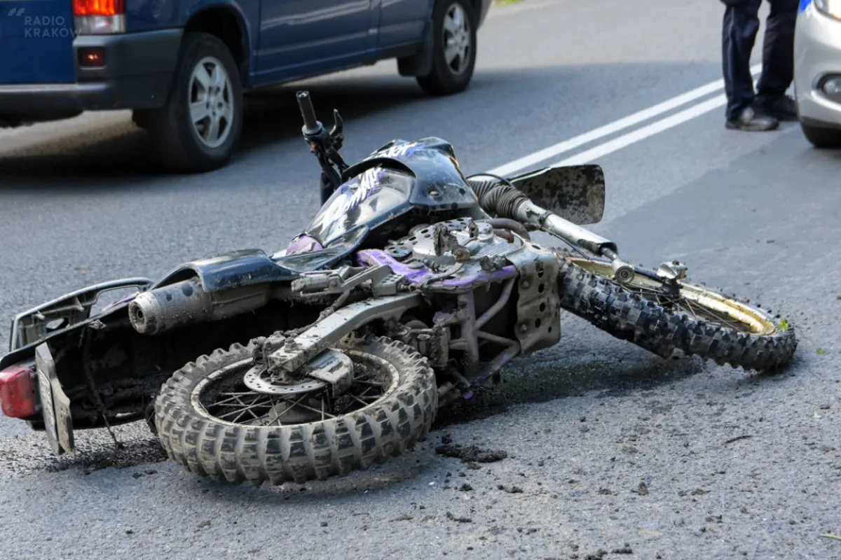 Pijany motocyklista spowodował wypadek w Zakopanem