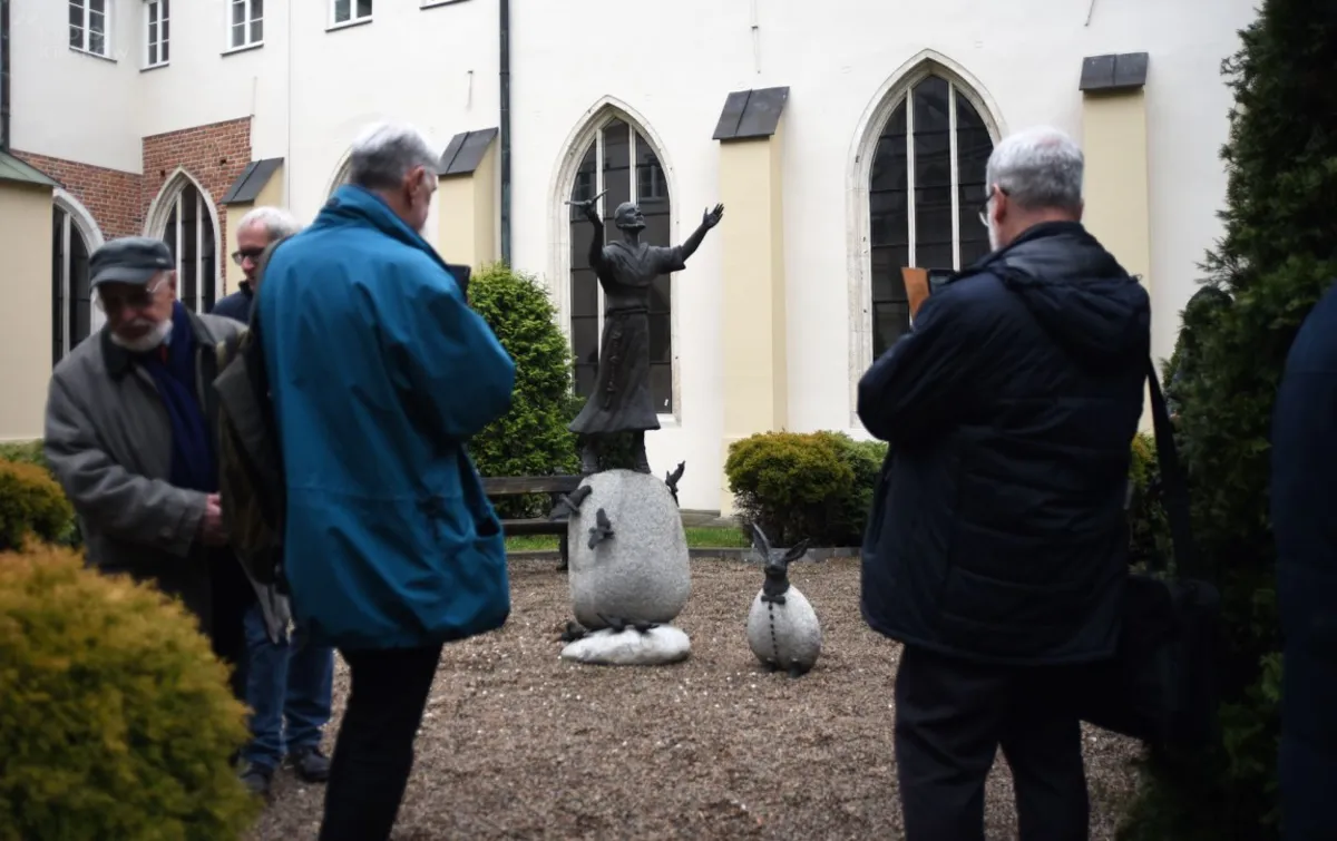 Remont krużganków klasztoru Franciszkanów w Krakowie