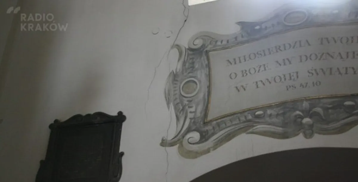 Nowa ekspertyza w sprawie pęknięć w bazylice w Bochni