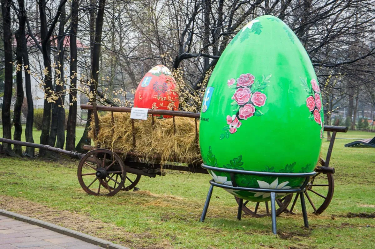 Dekoracje wielkanocne w Zakopanem