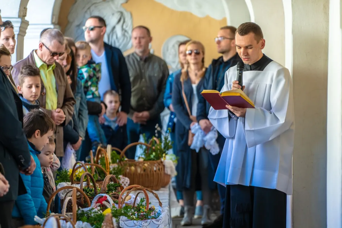 Nowy Sącz. Święcenie pokarmów w parafii Ducha Świętego