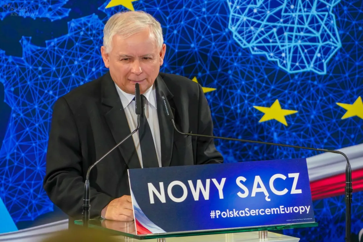 Nowy Sącz. Wizyta Jarosława Kaczyńskiego (30.04.2019)