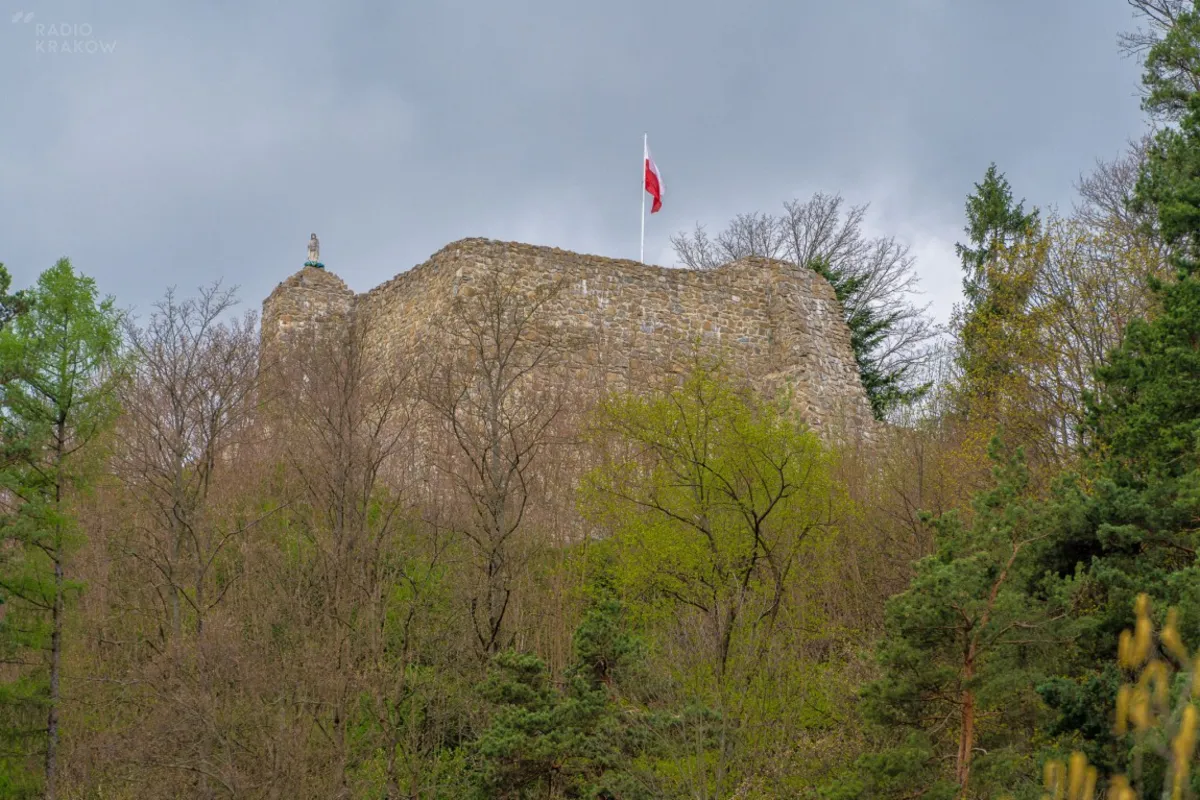 Muszyna. Ruiny zamku (02.05.2019)