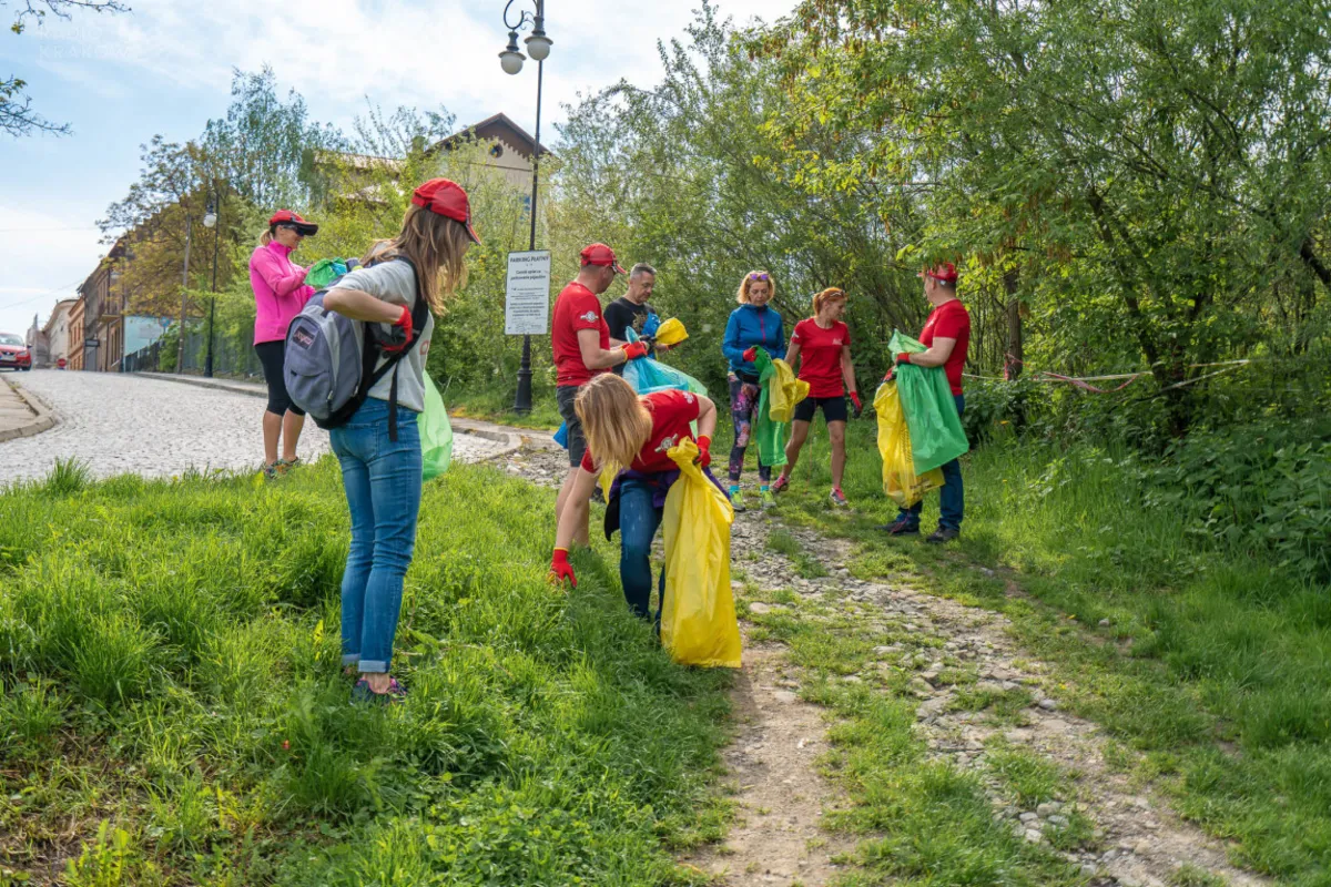 Nowy Sącz. Sprzątanie brzegów rzeki Dunajec