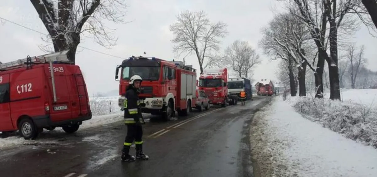 Koniec corridy. Droga pod Tarnowem przejezdna